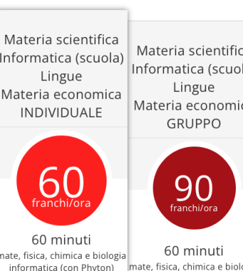 Nuove tariffe!