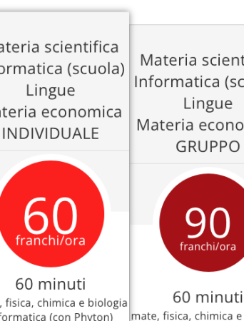Nuove tariffe!